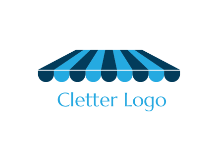 striped shade furniture logo