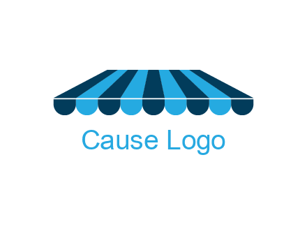 striped shade furniture logo