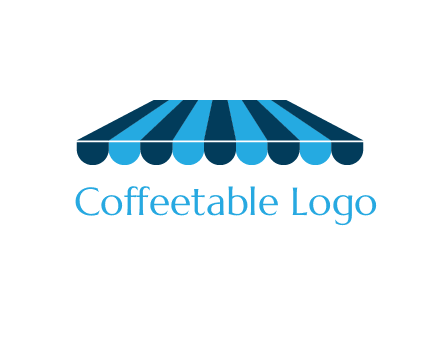striped shade furniture logo