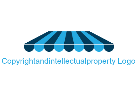 striped shade furniture logo