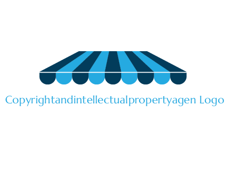 striped shade furniture logo