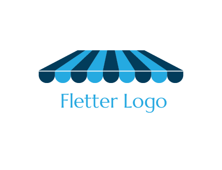 striped shade furniture logo