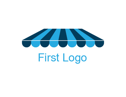striped shade furniture logo