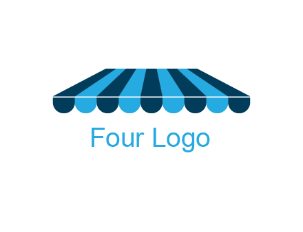 striped shade furniture logo