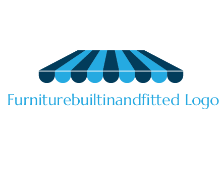 striped shade furniture logo