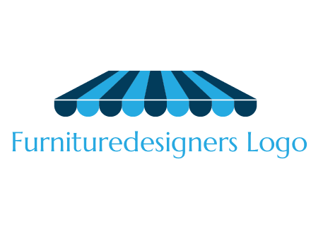 striped shade furniture logo