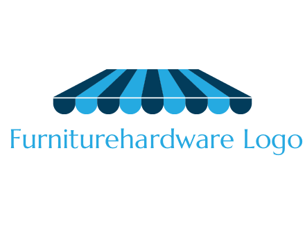 striped shade furniture logo