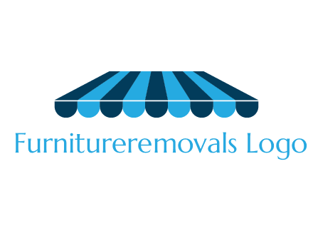 striped shade furniture logo