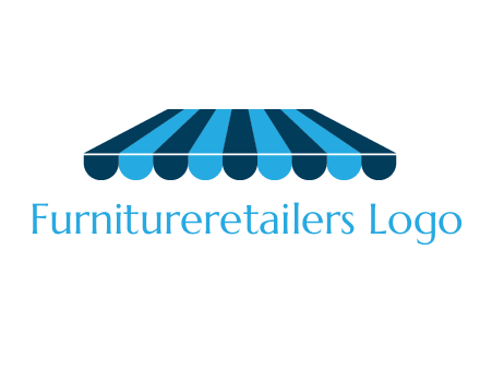 striped shade furniture logo