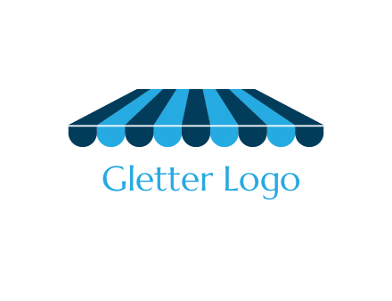 striped shade furniture logo