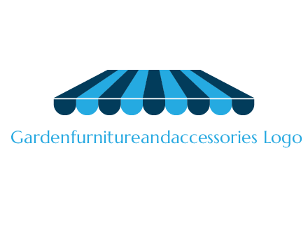 striped shade furniture logo