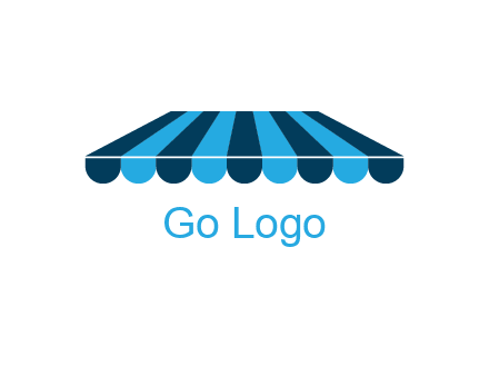 striped shade furniture logo