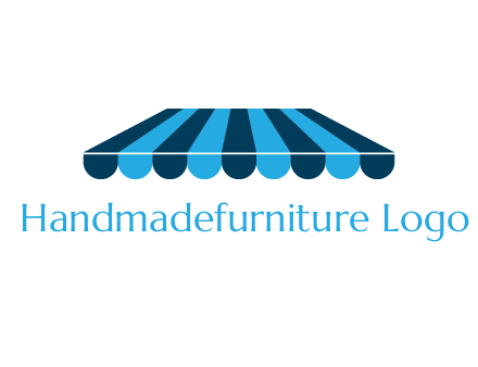 striped shade furniture logo