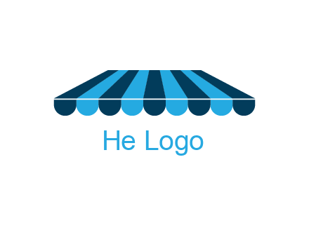 striped shade furniture logo