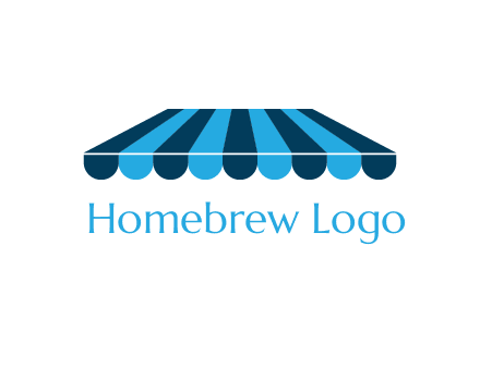 striped shade furniture logo
