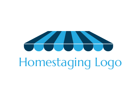 striped shade furniture logo