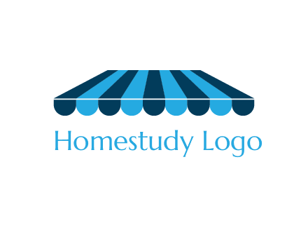 striped shade furniture logo