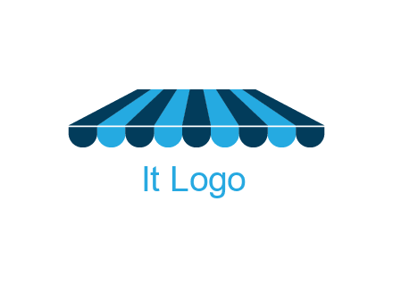 striped shade furniture logo