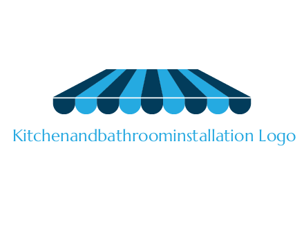 striped shade furniture logo