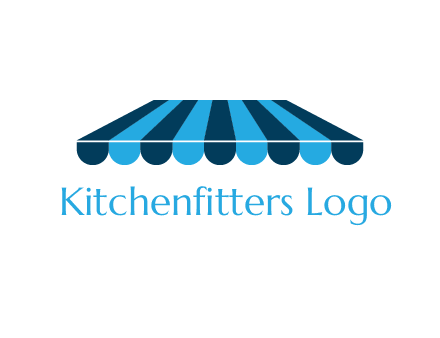 striped shade furniture logo
