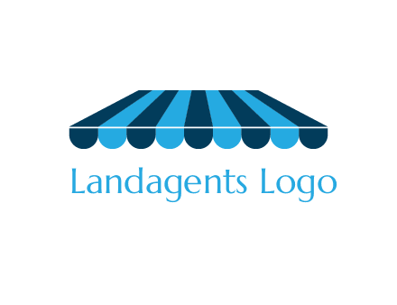 striped shade furniture logo