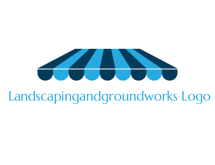 striped shade furniture logo