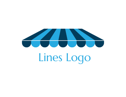 striped shade furniture logo