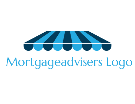striped shade furniture logo