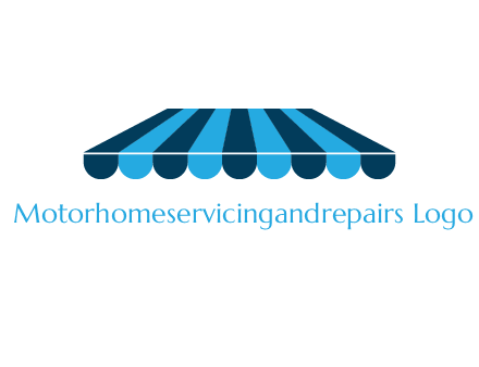striped shade furniture logo