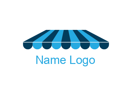 striped shade furniture logo