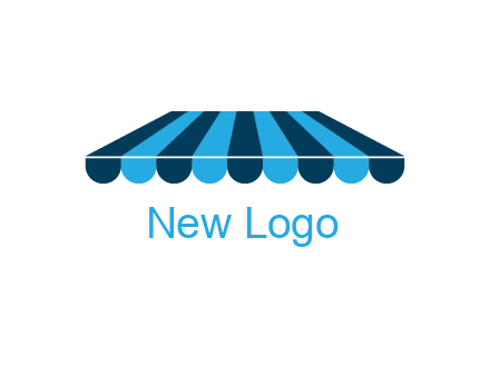 striped shade furniture logo