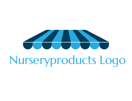 striped shade furniture logo