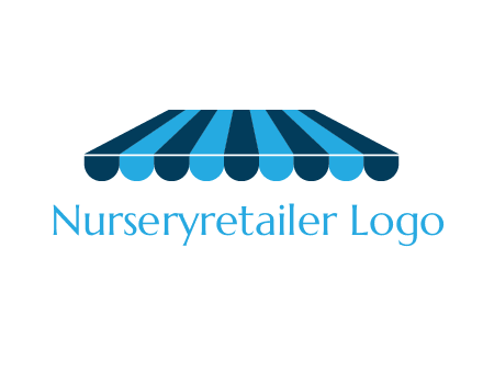 striped shade furniture logo
