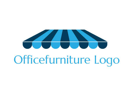 striped shade furniture logo