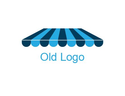 striped shade furniture logo