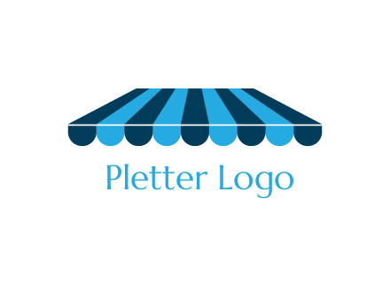 striped shade furniture logo