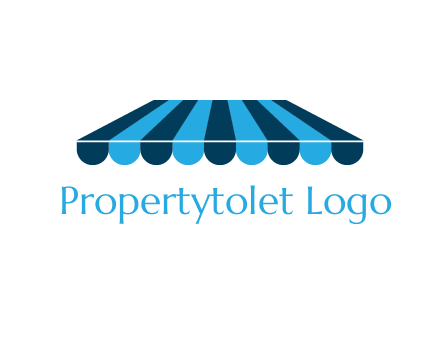 striped shade furniture logo
