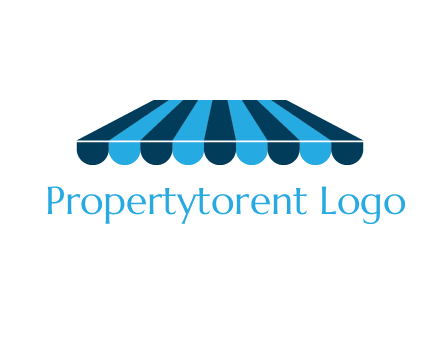 striped shade furniture logo