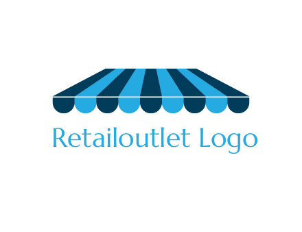 striped shade furniture logo