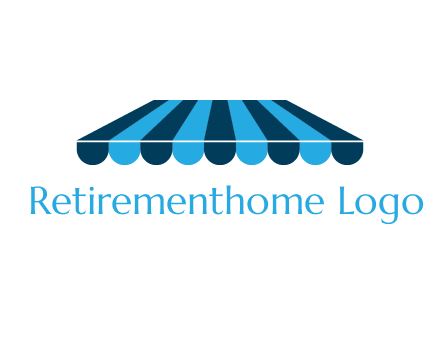 striped shade furniture logo