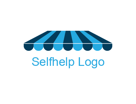 striped shade furniture logo