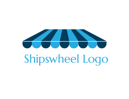 striped shade furniture logo