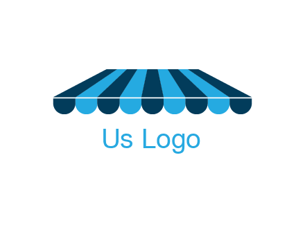 striped shade furniture logo