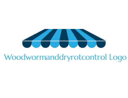 striped shade furniture logo