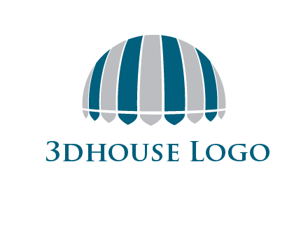 umbrella or canopy logo