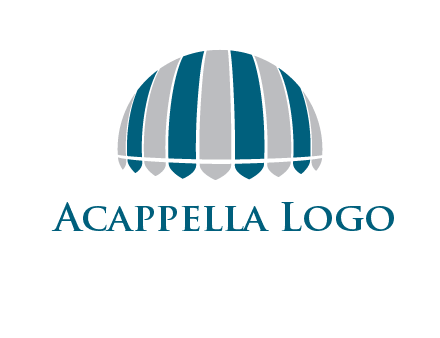 umbrella or canopy logo