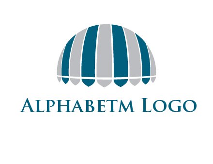 umbrella or canopy logo