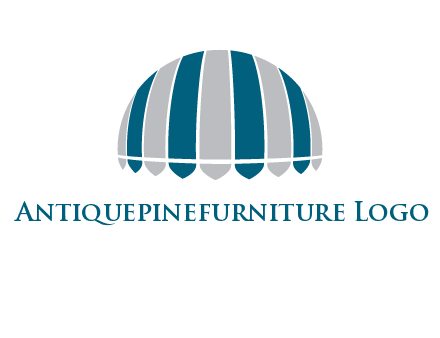 umbrella or canopy logo