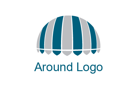 umbrella or canopy logo