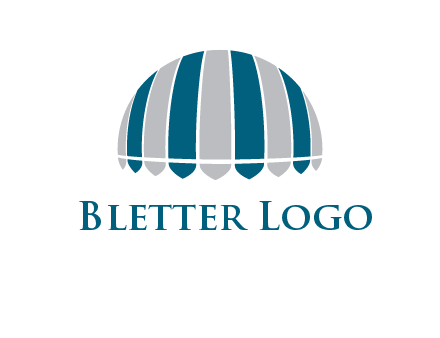 umbrella or canopy logo